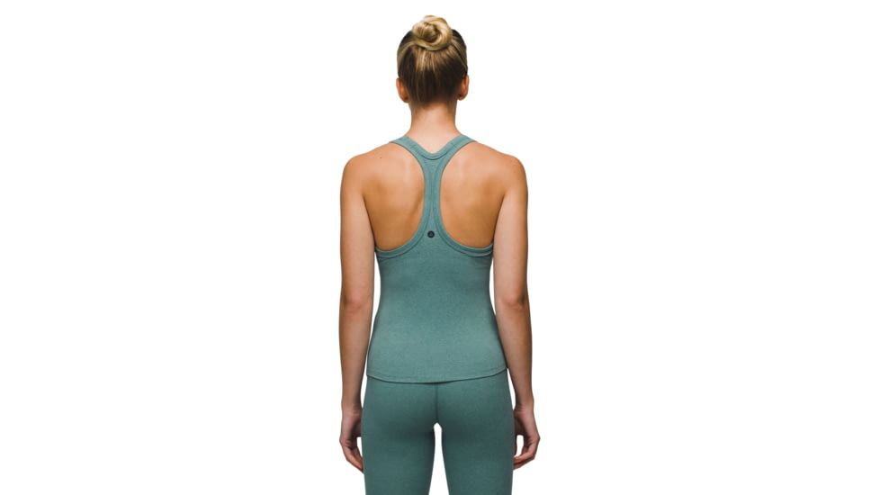 prAna Heavana Racerback Tank - Womens, Cool Dusk Heather, XL, 2064921-400-XL