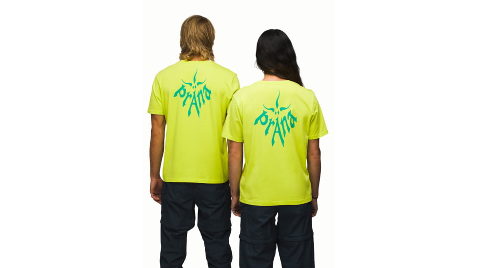 prAna Heritage Graphic SS Tee - Womens, Bright Lichen, XL, 1972551-300-ST-XL