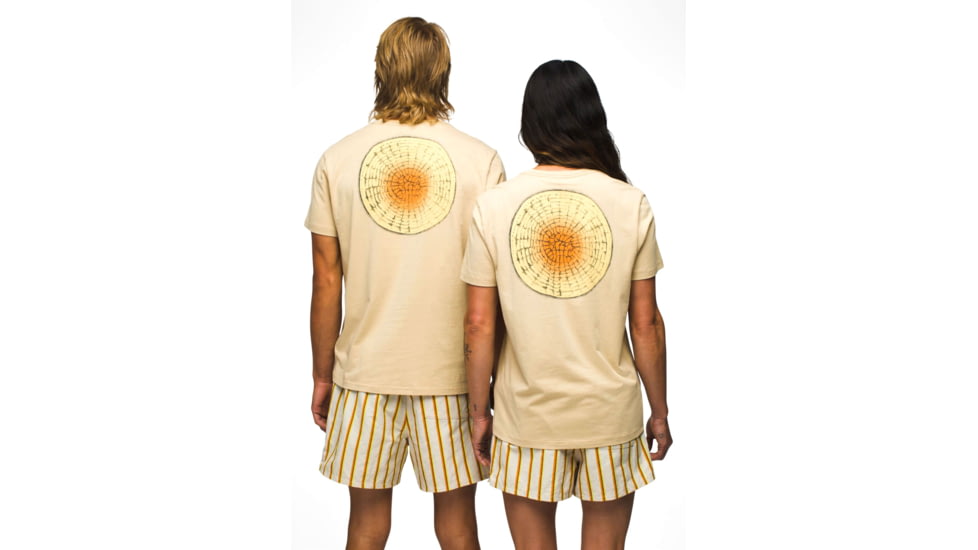 prAna Heritage Graphic SS Tee - Womens, Cliffside, L, 1972551-250-ST-L