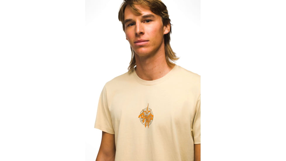 prAna Heritage Graphic SS Tee - Womens, Cliffside, L, 1972551-250-ST-L