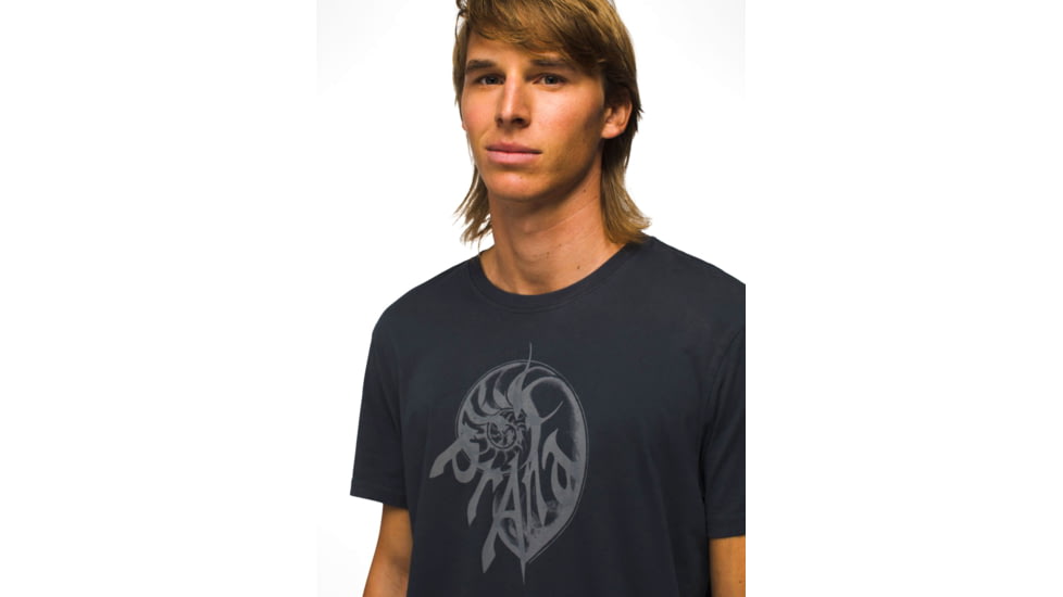 prAna Heritage Graphic SS Tee - Womens, Stormy Night, M, 1972551-401-ST-M