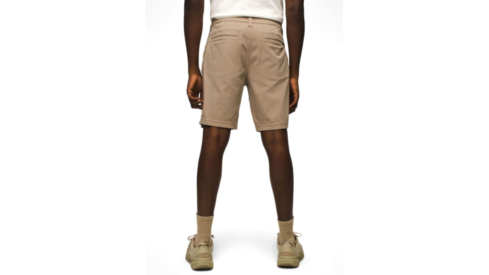 prAna Hybridizer Shorts - Mens, 8in, Dark Khaki, 32, 1965291-250-08-32