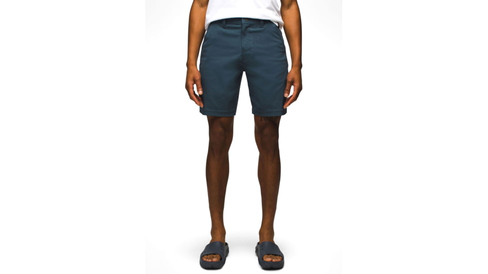 prAna Hybridizer Shorts - Mens, 8in, Grey Blue, 34, 1965291-021-08-34