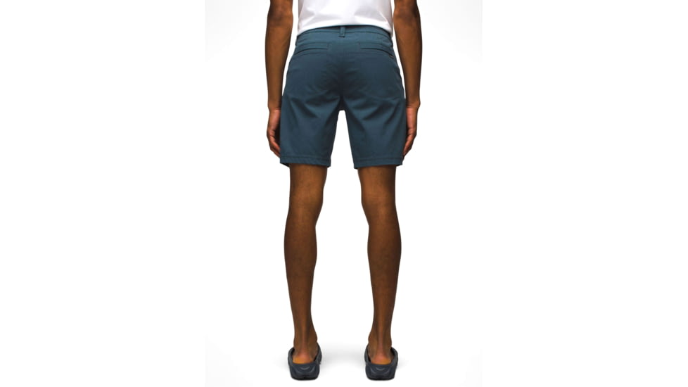 prAna Hybridizer Shorts - Mens, 8in, Grey Blue, 34, 1965291-021-08-34