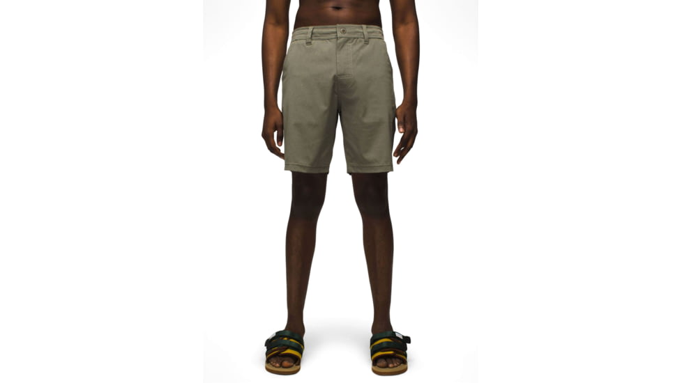 prAna Hybridizer Shorts - Mens, 10in, Rye Green, 33, 1965291-300-10-33
