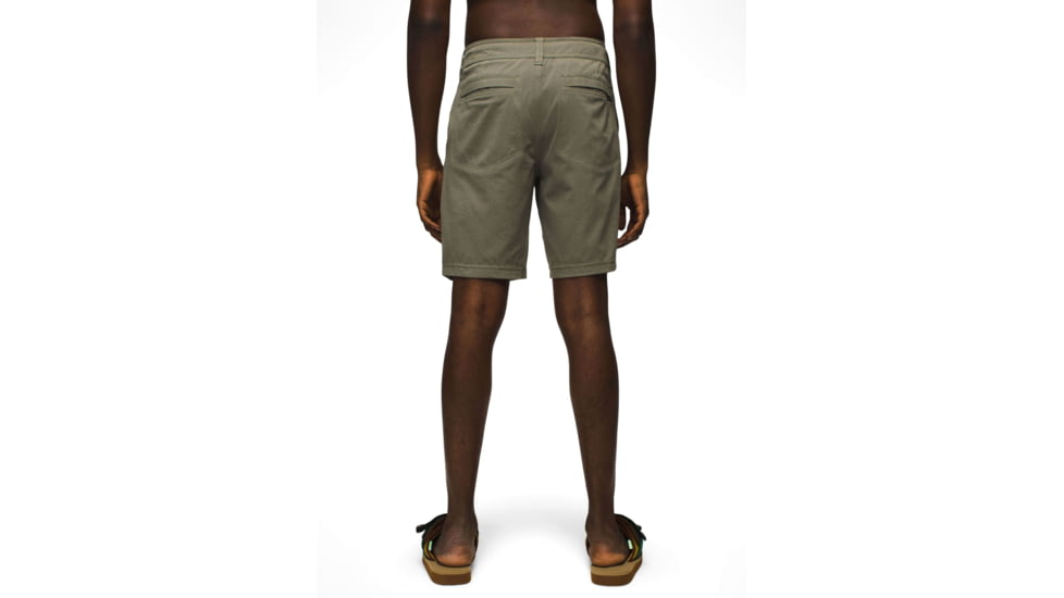 prAna Hybridizer Shorts - Mens, 10in, Rye Green, 33, 1965291-300-10-33
