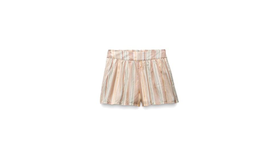 prAna Iguala Short - Womens, Clay Stripe, XL, 2057101-200-XL