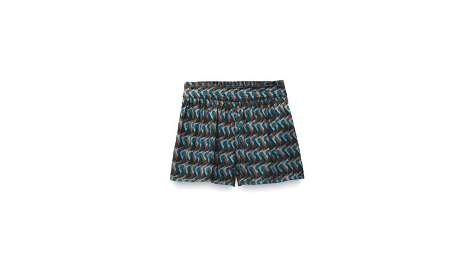 prAna Iguala Short - Womens, High Tide Retro Geo, M, 2057101-400-M