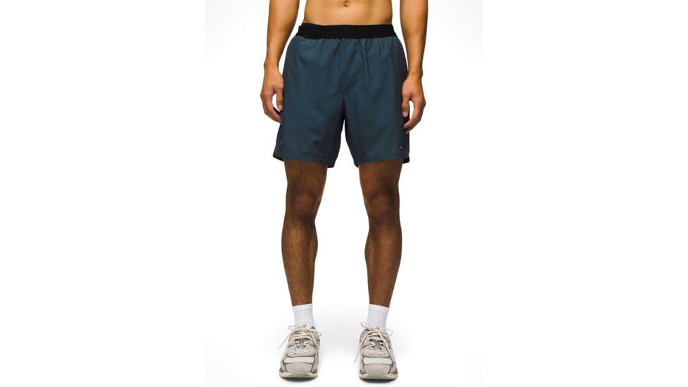 prAna Intrinsic Lined Short - Mens, Grey Blue, L, 2063961-400-07-L