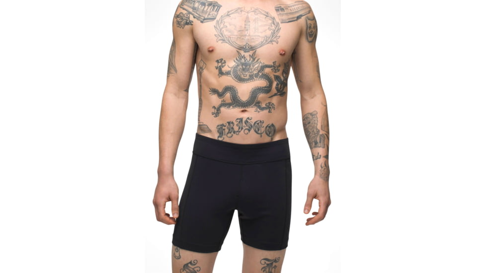 prAna JD Chakara Short - Mens, Black, M, 1972661-001-06-M