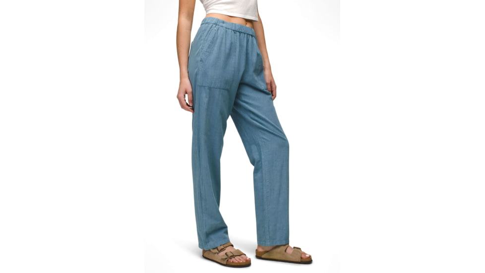prAna June Day Pant - Womens, High Tide, M, 2064161-400-M