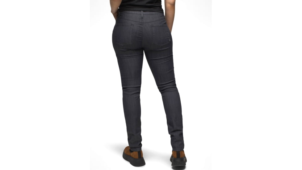 prAna Kayla High Rise Jean - Womens, Denim Solid, 10, 1968371-400-RG-10