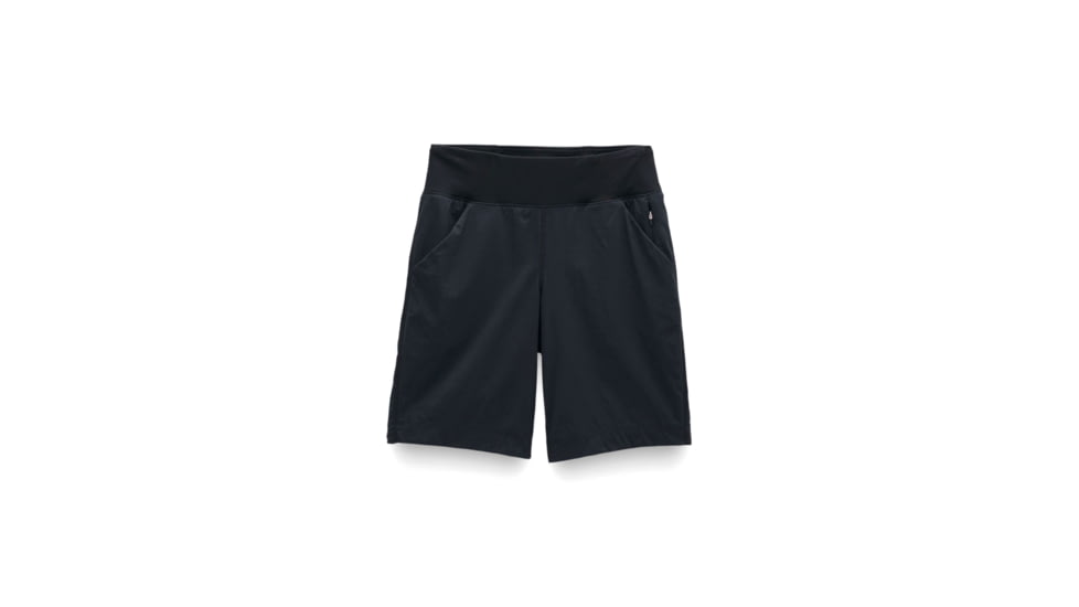 prAna Koen Flat Front Short - Womens, Small, Black, 1971231-001-S