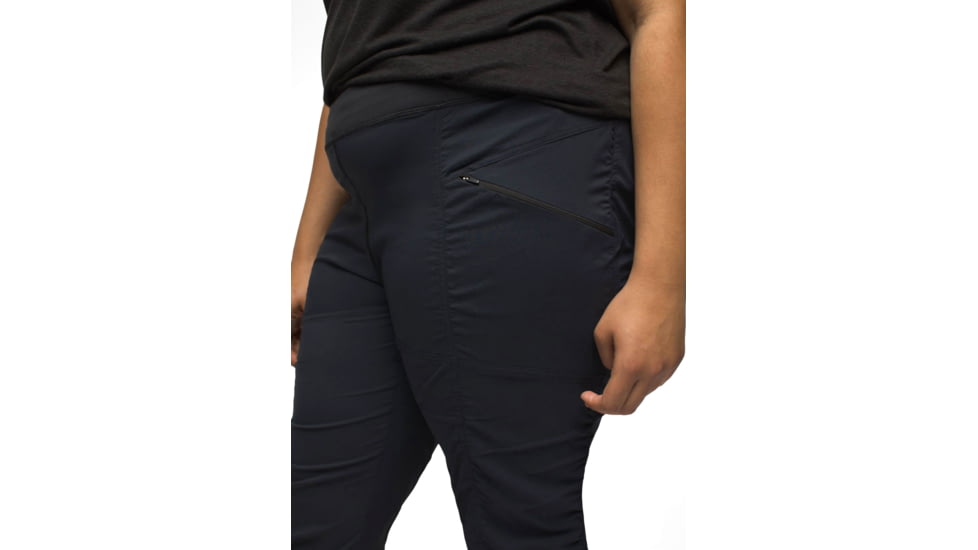 prAna Koen Pant Plus - Womens, Black, 1X, 2056911-001-RG-1X