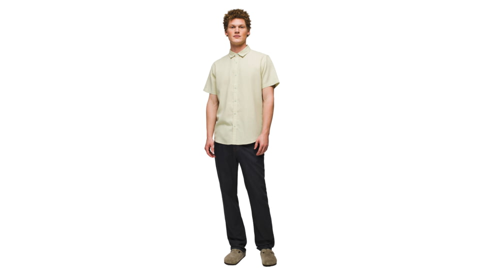 prAna Lindores Shirt Slim Fit - Mens, Pale Aloe, XL, 1968801-301-SL-XL