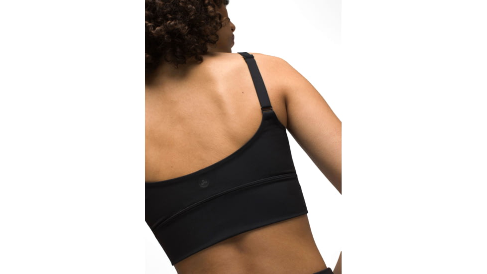 prAna Luxara Bralette - Womens, Black, XL, 2045491-001-XL
