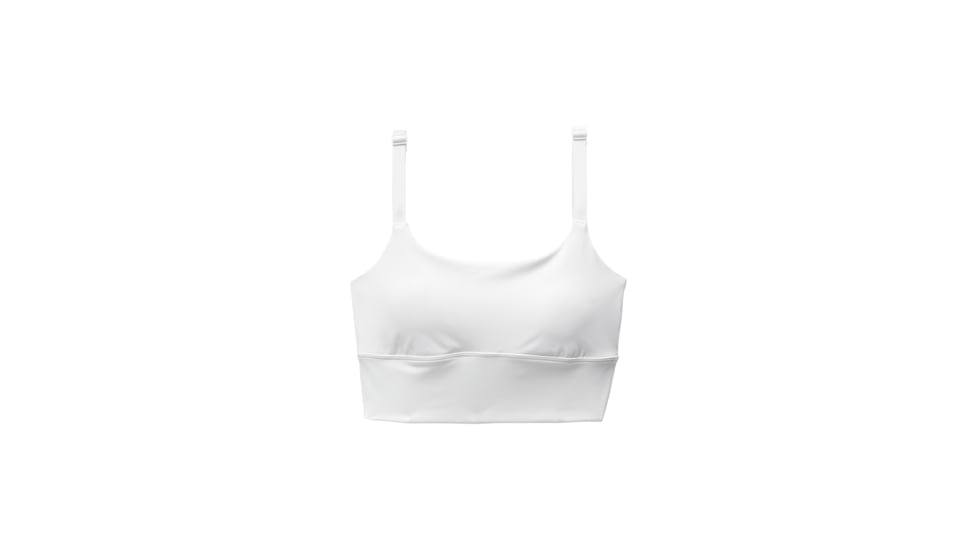 prAna Luxara Bralette - Womens, Soft White, XL, 2045491-100-XL