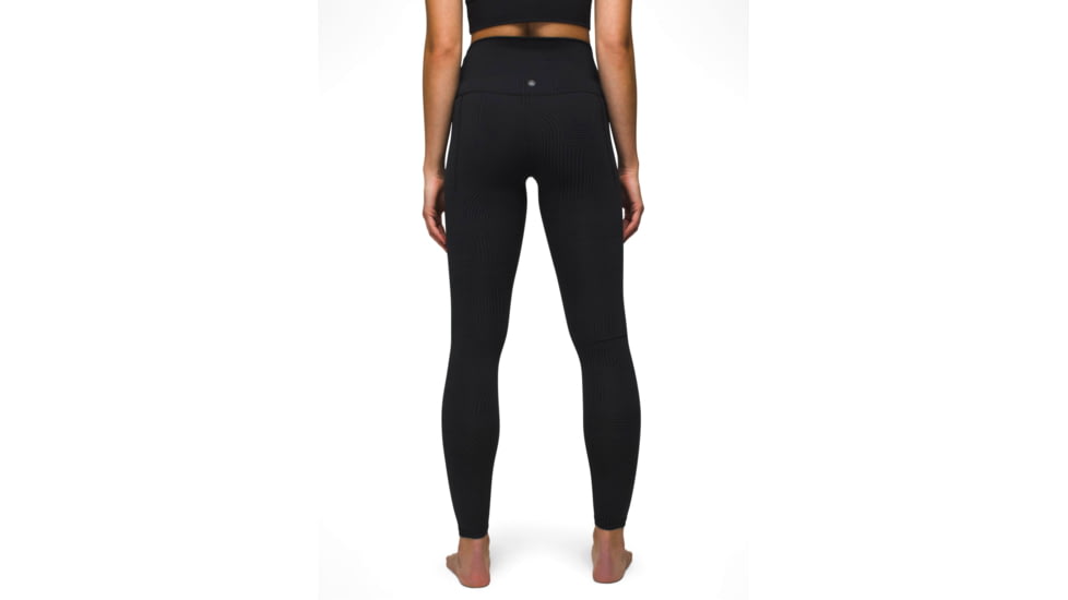 prAna Luxara Pocket Legging - Womens, Charcoal Linea, S, 2043701-022-S