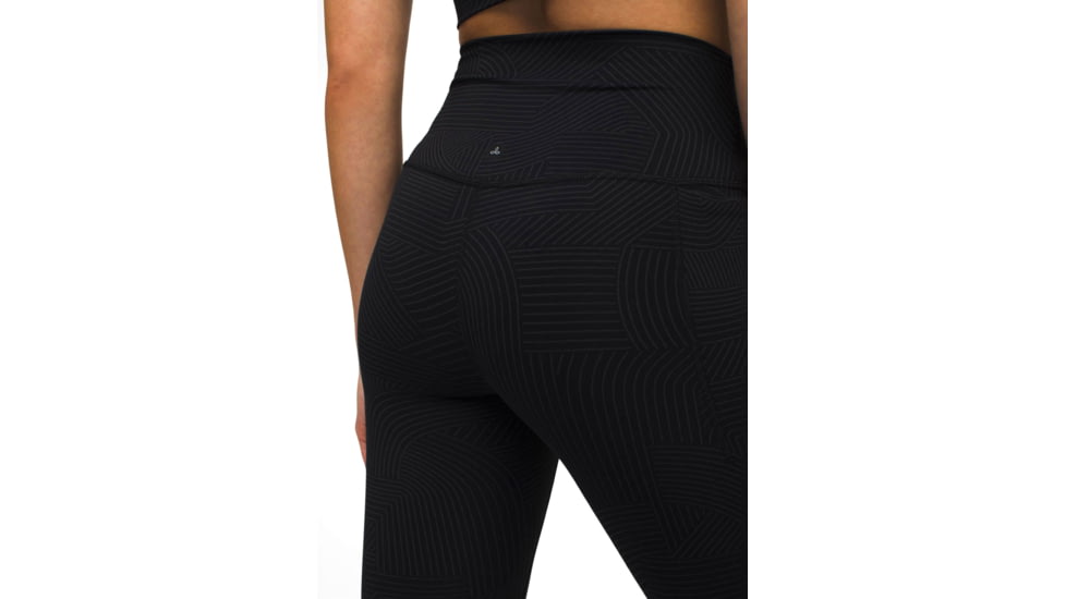prAna Luxara Pocket Legging - Womens, Charcoal Linea, S, 2043701-022-S