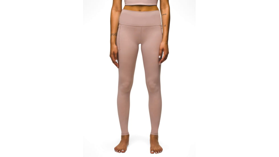 prAna Luxara Pocket Legging - Womens, Willow Linea, M, 2043701-501-M