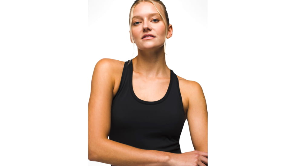 prAna Luxara Racerback Tank - Womens, Black, XL, 2065011-001-XL