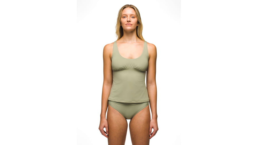 prAna Mallorca Tankini Top- Womens, Sweet Agave, L, 2063801-300-L