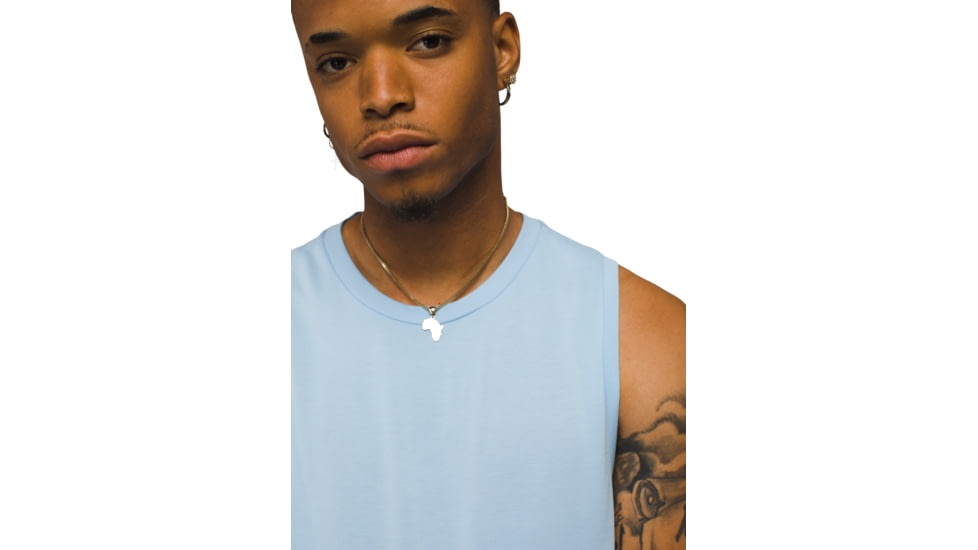 prAna Mission Trails Tank - Mens, Crescent Bay, XL, 1972691-402-ST-XL