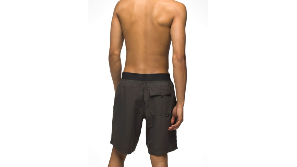 prAna Mojo Shorts - Mens, Dark Iron, Large, 1963761-021-10-L