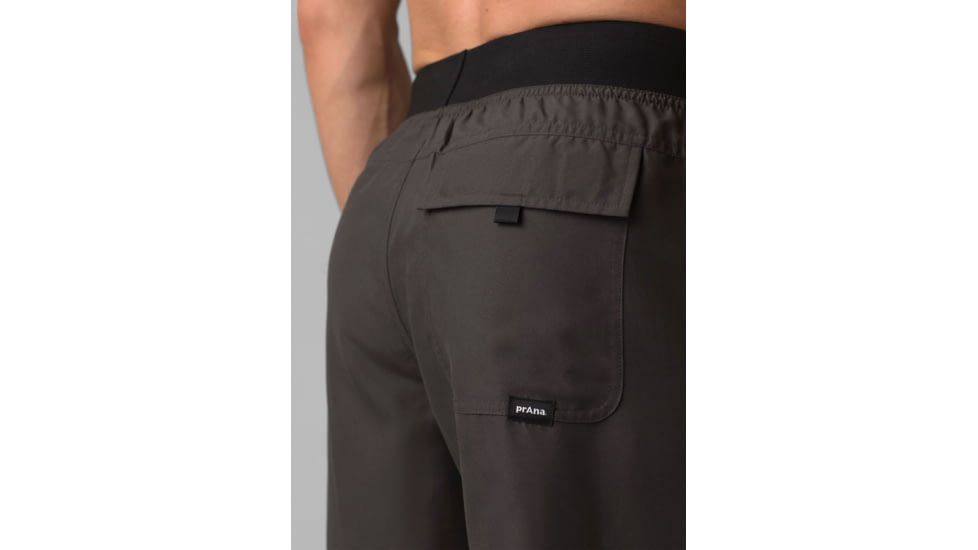 prAna Mojo Shorts - Mens, Dark Iron, Large, 1963761-021-10-L