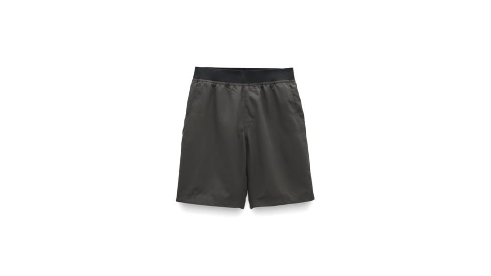 prAna Mojo Shorts - Mens, Dark Iron, Large, 1963761-021-10-L