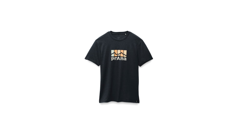 prAna Mountain Light SS Tee - Mens, Charcoal Heather 2.0, XXL, 1969931-023-ST-XXL