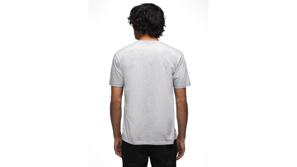 prAna Mountain Light SS Tee - Mens, Medium Heather Grey, XL, 1969931-020-ST-XL