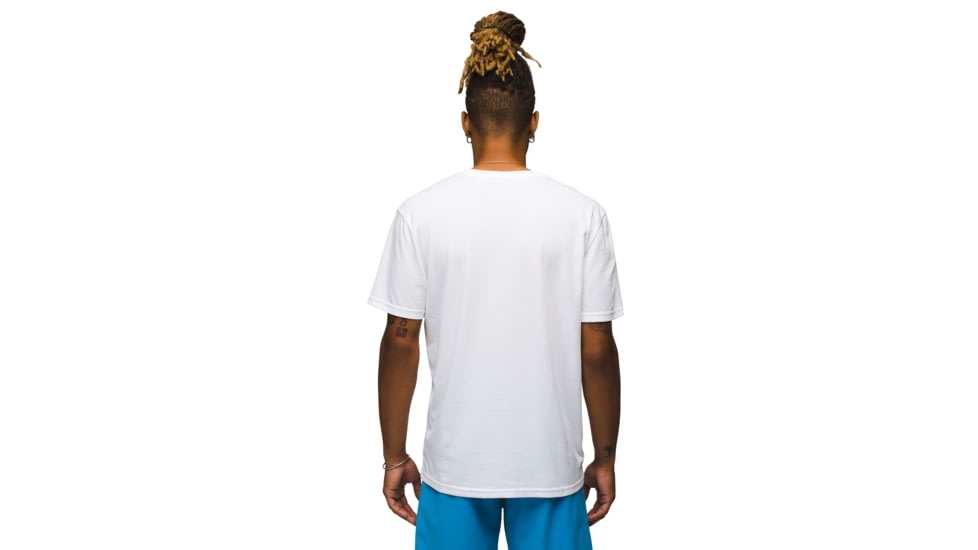 prAna Mountain Light SS Tee - Mens, White 2.0, L, 1969931-102-ST-L