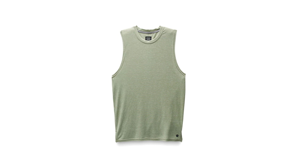 prAna Natural Flow Tank - Mens, Juniper Green, L, 2063901-300-ST-L