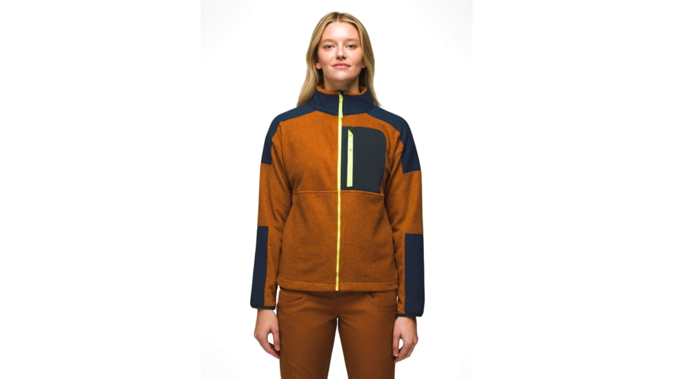 prAna Peak Fleece Jacket - Womens, Clay, XXL, 2064581-200-XXL