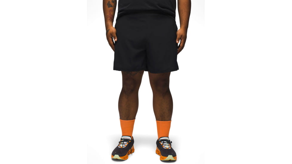 prAna Peak To Pavement Lined Shorts - Mens, Black, Large, 1972641-001-06-L