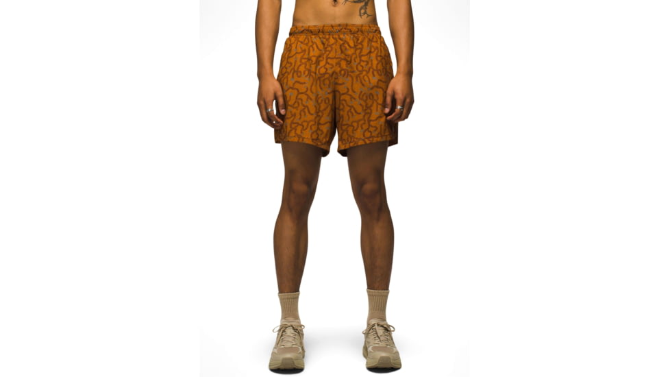 prAna Peak To Pavement Lined Shorts - Mens, Clay Yucca, L, 1972641-200-06-L