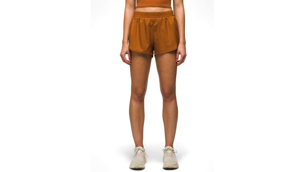 prAna Peak to Pavement Short - Womens, Clay Linea, XS, 1972841-200-XS