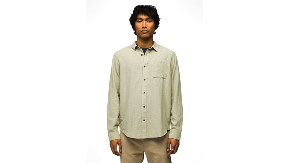 prAna Porto Vista Shirt - Mens, Juniper Green, XXL, 2063861-301-ST-XXL