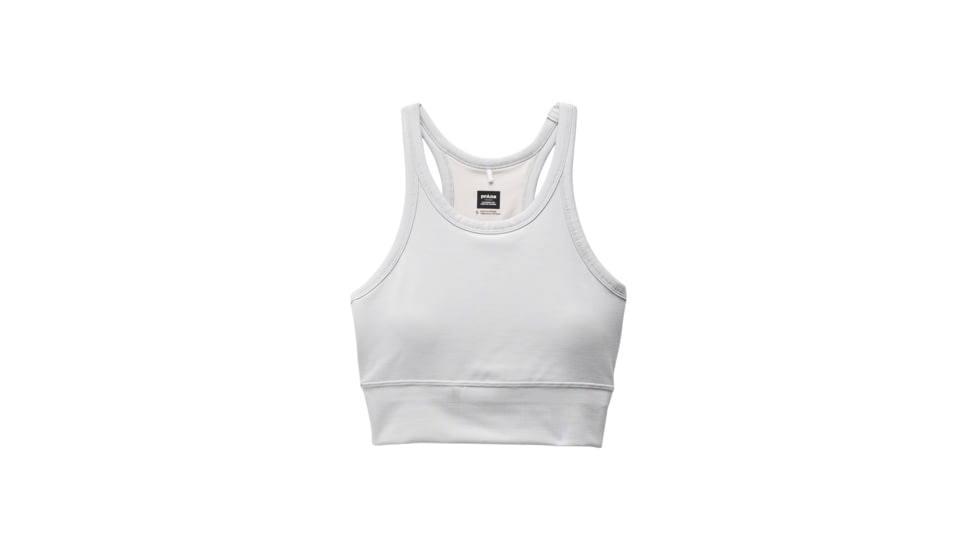 prAna prAna Becksa Bralette - Women's, Silver Heather, S, 1970491-022-S
