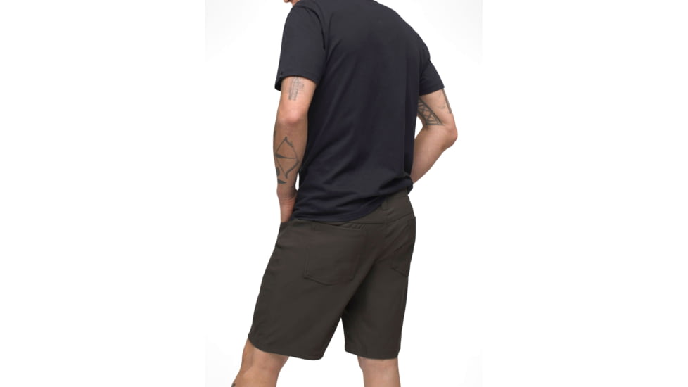 prAna Brion Short II - Mens, Dark Iron, 33, 1969731-021-09-33