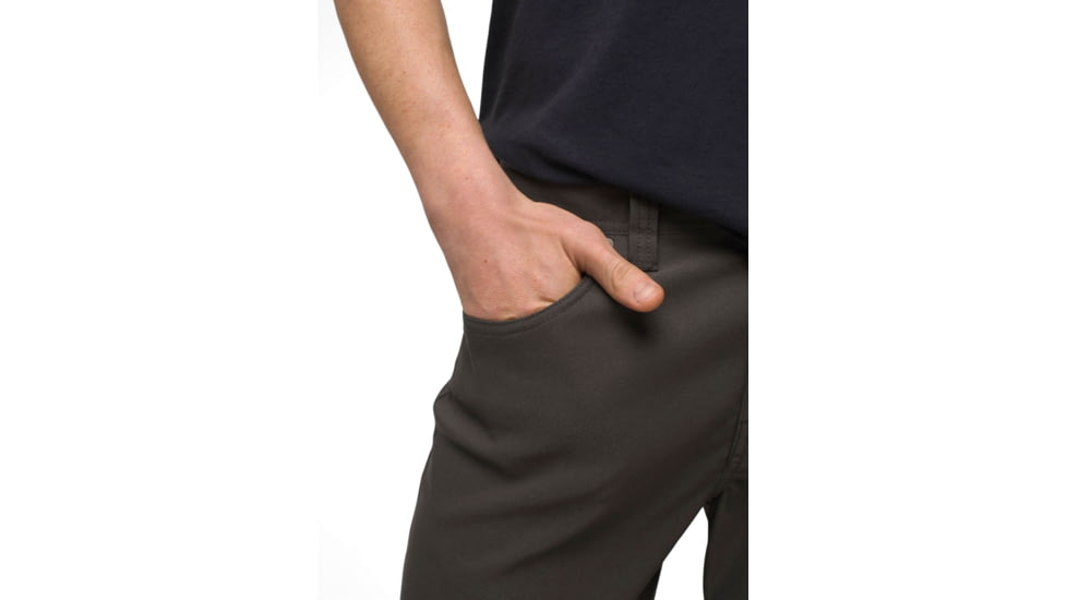 prAna Brion Short II - Mens, Dark Iron, 33, 1969731-021-09-33