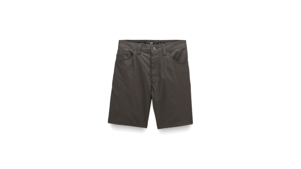 prAna Brion Short II - Mens, Dark Iron, 33, 1969731-021-09-33