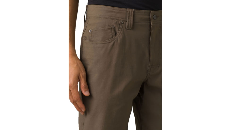 prAna Brion Short II 9in Inseam - Mens, Mud, 38, 1969731-201-09-38