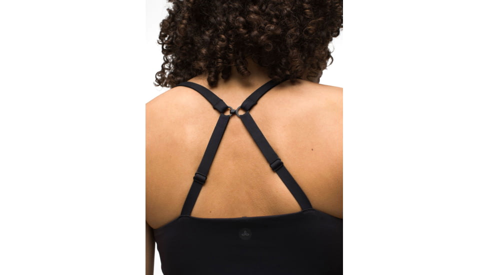 prAna Chakara Crop Top - Womens, Black, Medium, 1972231-001-M