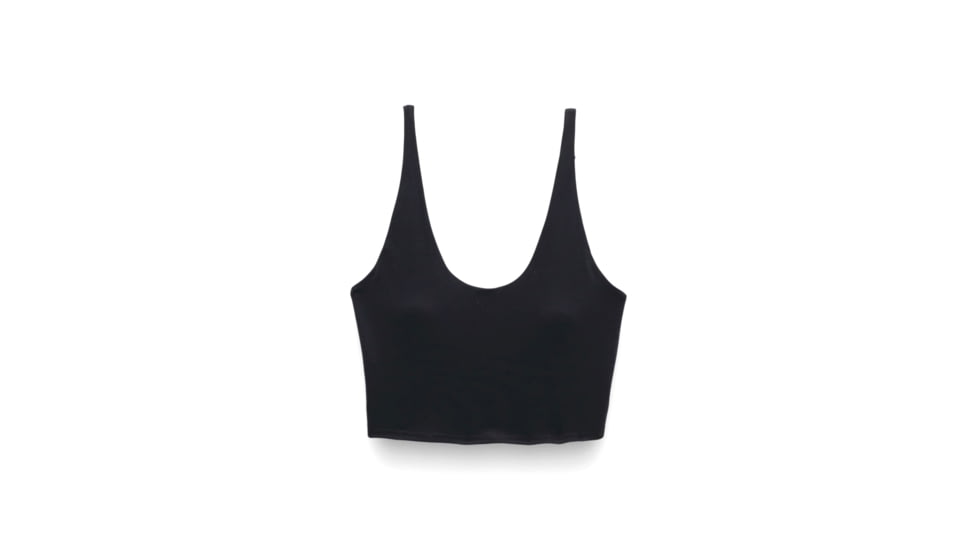 prAna Chakara Crop Top - Women's, Black, Extra Small, 1972231-001-XS