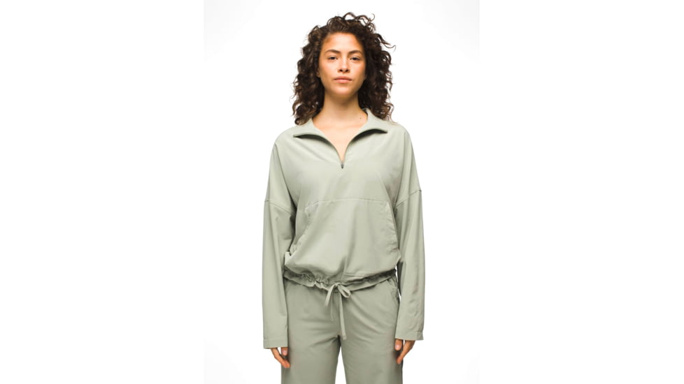 prAna Railay Pullover - Womens, Juniper Green, XL, 1970411-302-XL