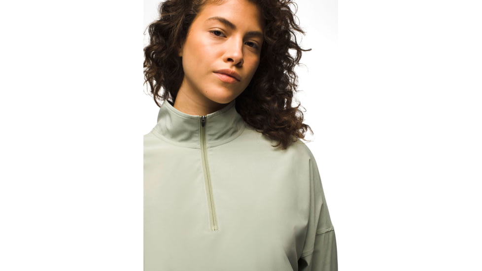prAna Railay Pullover - Womens, Juniper Green, XL, 1970411-302-XL