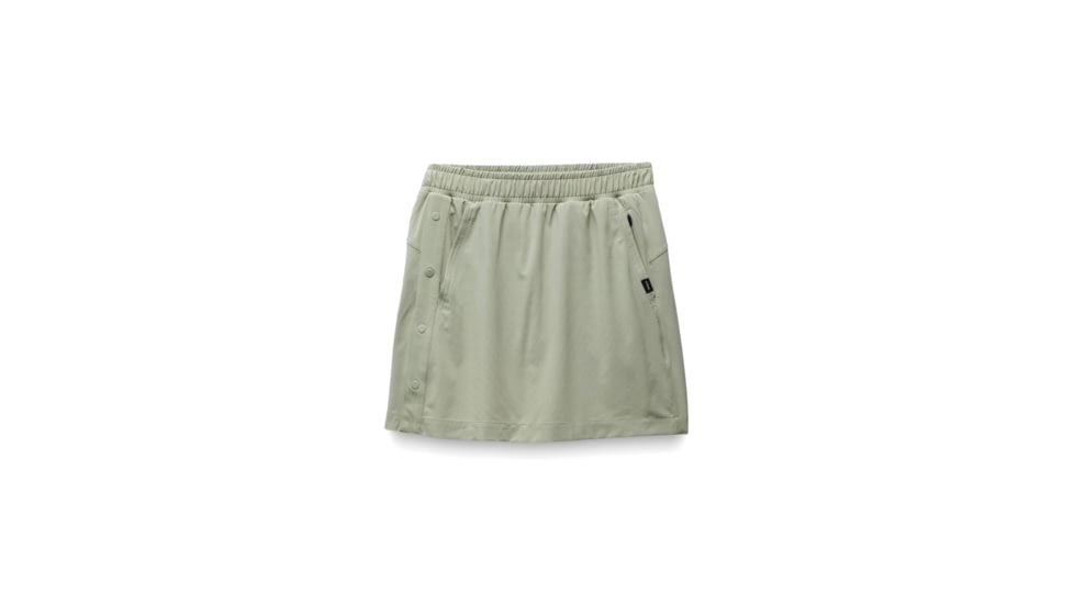 prAna Railay Snap Up Skort - Womens, Juniper Green, XL, 2066801-300-XL