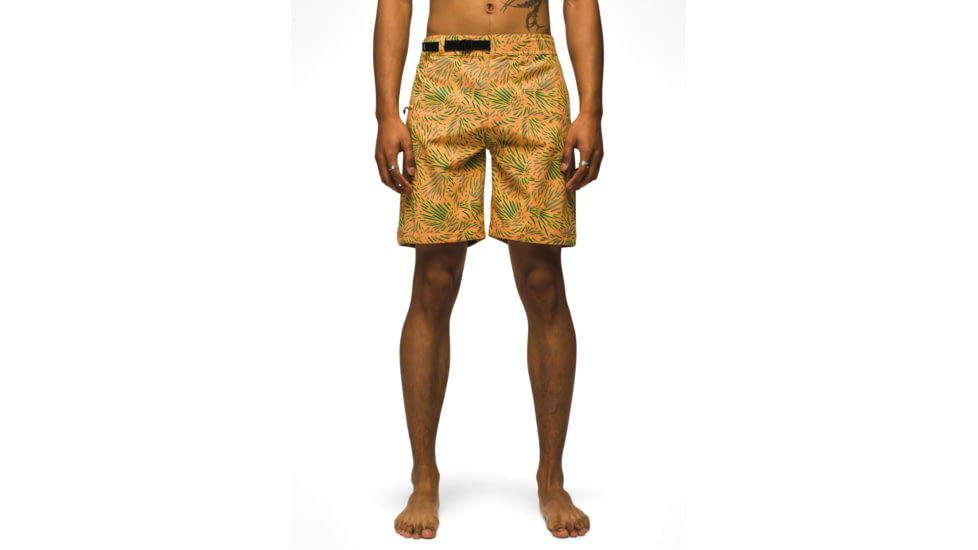 prAna Rock Shock Boardshort 6in Inseam - Mens, Aura Glow Fronds, 33, 1969331-800-06-33